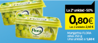 Margarina FLORA 2ud